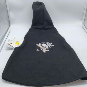 NHL Pittsburgh Penguins Hockey Team Dog Fleece Hoodie Sweater Size X-Large